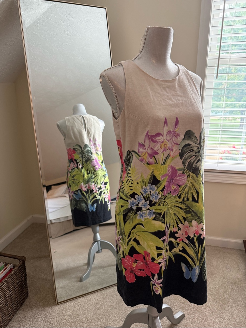 Tommy Bahama linen blend dress
